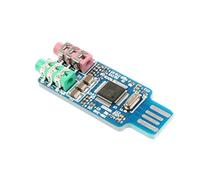 CM108 - Módulo de tarjeta de sonido externa para computadora con chip de tarjeta de sonido USB
