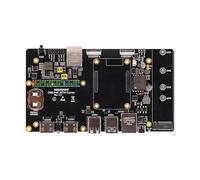 CM5 PoE 2ETH Carrier Board, Dual Gigabit Ethernet PoE Expansion with M.2 NVMe, Dual HDMI, USB3.0/2.0, MIPI Camera/Display, 40-Pin GPIO, Embedded Platform for Raspberry Pi CM5