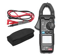 CM83B Pinza amperimétrica digital - Multímetro 600A 600V con pantalla LCD de 10000 cuentas - Herramienta de medición de alta precisión de valor efectivo real - Apertura de