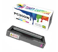 CMADJT Cartucho de tóner de Color de Alto Rendimiento Compatible con PC300W MC250FW. Funciona con Las impresoras Ricoh PC300W, PC301W, PC311W, MC250FW, MC250FWB y MC251FW. Chip Interno,Magenta-1Pack