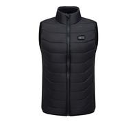 CMADJT Chaleco calefactable de invierno para hombre y mujer, con 28 zonas de calefacción por USB, chaleco térmico de forro polar con control inteligente de temperatura,Black-6x_l