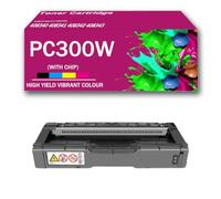 CMADJT Juego de Cartuchos de tóner de Alta Capacidad PC300W MC250FW con Cartucho de Tinta con Chip, Repuesto para impresoras Ricoh PC300W, PC301W, PC311W, MC250FW, MC250FWB y MC251FW,Black-1Pack