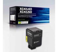CMADJT XC4140 XC4150 24B6717 24B6718 24B6719 24B6720 Cartucho de tóner (con Chip) Funciona para impresoras láser Lexmark XC4140 XC4150 XC4143 XC4152 Productos de Oficina de Alta Capacidad,Black-1Pack