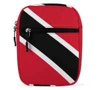 Cmagnifico Bolsa de hombro, bonita bolsa cruzada de abeja, pequeña bolsa multiusos para trabajo, negocios, viajes, Bandera de Trinidad y Tobago, Talla única