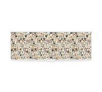 Cmagnifico Estuche para lápices, diseño de huellas de huesos, creativo, simple, caja de papelería, 19,5 x 6,8 x 3 cm, Estilo:, Talla única, Estuche para lápices