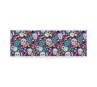 Cmagnifico Estuche para lápices, diseño mexicano de Dia de Muertos, caja de papelería simple, 19,5 x 6,8 x 3 cm, Estilo:, Talla única, Estuche para lápices