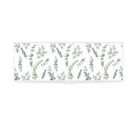 Cmagnifico Estuche para lápices, hojas de eucalipto, caja de papelería simple, 19,5 x 6,8 x 3 cm, Estilo:, Talla única, Estuche para lápices