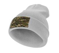 Cmagnifico Gorro de punto, gorro de camuflaje militar, gorro para invierno, para hombre y mujer