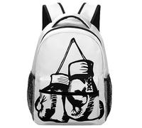 Cmagnifico Mochila casual de tela Oxford duradera, mochila de boxeo, bolsa universitaria para niños, niñas, viajes, deportes
