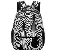 Cmagnifico Mochila casual de tela Oxford duradera, mochila de lobo de ojos verdes, bolsa universitaria para niños, niñas, viajes, deportes