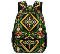 Cmagnifico Mochila casual de tela Oxford duradera, mochila nativa americana, bolsa universitaria para niños, niñas, viajes, deportes