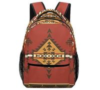 Cmagnifico Mochila casual de tela Oxford duradera, mochila nativa americana, bolsa universitaria para niños, niñas, viajes, deportes