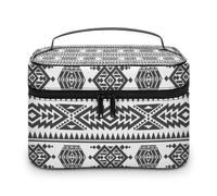 Cmagnifico Neceser de viaje de piel para mujer, diseño de pata de bulldog francés y perro, Estilo-3, 25x18x15cm