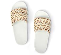 Cmagnifico Pantuflas antideslizantes, una cría de pollos para hombres y mujeres, toboganes de ducha, Estilo blanco, 42.5 EU