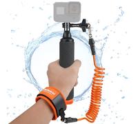 Cmara de accin manipulador no deslizante soporte manual flotante Monte correa de mueca de seguridad con copa de acero para GoPro Sony Insta360 Ol