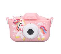 Cmara Digital para Nios, Videocmara de Grabacin de Vdeo de 600 MAh, Cmara Digital para Nios, Juguete para y Nias (Pink