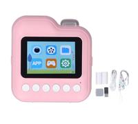 Cmara Instantnea, Juguete Digital de Impresin de Viaje Porttil para Viajes Al Aire Libre (Pink