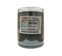 CMC Pro - CD-R de inyecci n de tinta blanca de 80 minutos/700 MB con tecnolog a TY en caja de regalo - 100 unidades