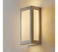 CMD Aplique LED para exterior con sensor Aqua Rain, acero inoxidable
