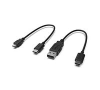 CME Pack de Cables Micro-B OTG para WIDI Uhost (2 Unidades) - Micro-B OTG a USB-C y USB-A a USB-C para Conectar Dispositivos MIDI y Ordenadores