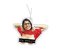 CME.Promo Ambientador con diseño de Mia Khalifa, ambientador de coche, ambientador de aire para coche, juego de colgantes