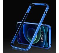 Cmeilau para iPhone 12 Pro Aluminio Metal Bumper Case Cover Frame Sin Respaldo, a Prueba de Golpes Anti-Scratch Protective Phone Bumper Frame Hard Shell