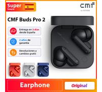 CMF by Nothing Buds Pro 2, Auriculares Inalámbricos con Cancelación Activa de Ruido Híbrida de 50 dB, IP55, BT5.3, Versión Global Blue
