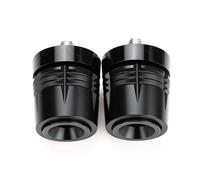 CMGGMKEZDP 7/8" 22mm Manillar Motocicleta Extremos Tapa Cubierta Deslizante