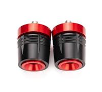 CMGGMKEZDP 7/8" 22mm Manillar Motocicleta Extremos Tapa Cubierta Deslizante