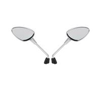 CMGGMKEZDP Espejo Retrovisor Izquierdo Y Derecho para Vespa para Sprint 50 125 150 2014-2022 Espejo retrovisor Motocicleta(Cromo)