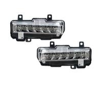 CMGGMKEZDP Para Mitsubishi Para Montero V98 Para Pajero V97 V93 V95 Parachoques Delantero Luz Antiniebla Con Cubierta Cable Ensamblaje Parrilla DRL Faros antiniebla(DRL L and R)