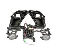 CMGGMKEZDP Para Toyota Para Grand Para Highlander 2024 2025 Parachoques Delantero Coche Luces Antiniebla Cubierta Cableado Arnés Rejilla Faros antiniebla(Yellow Fog set)