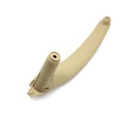 CMGGMKEZDP Para X5 X6 E70 E71 E72 2007-2013 Interior Izquierdo Derecho Tirador Puerta Pasajero Manija Cubierta Interior Panel Embellecedor Reemplazo Tirador puerta(beige derecho)
