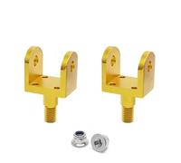 CMGGMKEZDP Reposapiés para Motocicleta Soporte De Conexión para Pedales para Surron para Light Bee X S Accesorios para Motocicleta Todoterreno Pedales Reposapiés(Amarillo)