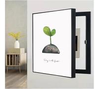 CMHYBS Electrico Decorativos Caja Medidor Versión Vertical Sin Perforación Pintura Decorativa Caja Contadores Tapar Cuadro de Luz Decora Sala de Estar(Size:40x50cm/15x19inch,Color:e)