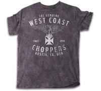 CMI West Coast Choppers Camiseta Eagle Negro XXL