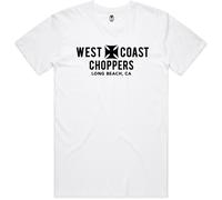 CMI West Coast Choppers Camiseta Eagle Tee - White S