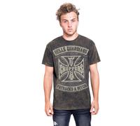 CMI West Coast Choppers Camiseta Hells Guardians Margaite Oro M