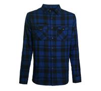 CMI West Coast Choppers Franela La Bomba Herringbone Azul/Negro 4XL