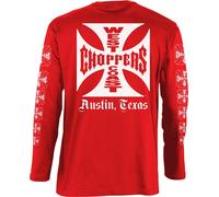 CMI West Coast Choppers Longsleeve OG Logo ATX Rojo S