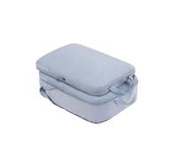 Cmis Kbei 2 cubos de compresión de viaje para maletas, organizadores de ropa, impermeables, bolsas de almacenamiento de equipaje, bolsas de cajón (azul, M36 x 26 x 10 cm)