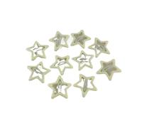 Cmis Kbei 3/10/12 pinzas para el pelo con estrellas coloridas Y2K para mujer, horquillas laterales de estrella para el pelo, accesorios para el cabello para niños (camuflaje del desierto)
