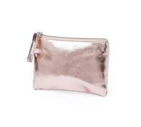 Cmis Kbei 3 monederos pequeños de piel sintética para llaves, bolsa de almacenamiento de bolsillo transparente con cremallera impermeable, portátil, delgada, 12,2 x 8 cm, Talla única