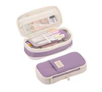 Cmis Kbei Estuche creativo de gran capacidad, doble capa, estuche escolar para niñas, no.2, Talla única