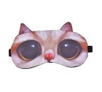 Cmis Kbei Máscara de dormir de algodón para mujeres y hombres, para gatos y perros, antifaz suave para dormir, antifaz para dormir (966)