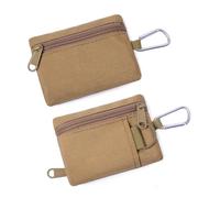 Cmis Kbei Mini cartera multifuncional para deportes al aire libre, billetera para tarjetas bancarias, monedas, un color, 2 unidades