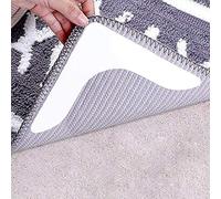 CMISMPRT - Pinzas para alfombras con adhesivo superadhesivo, superficie antideslizante que mantiene tu alfombra en su lugar y hace que las esquinas planas para esquinas y bordes sean renovables