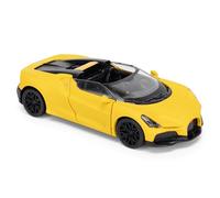 CMJ Bugatti Mistral Roadster - Modelo de Coche a Escala 1:43 - Sunbeam Yellow | Modelo de coleccionista de fundición a presión | Producto Oficial