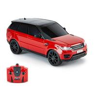 CMJ RC Cars Range Rover Coche Teledirigido - 2.4ghz - Range Rover Sport 1:24 (Rojo) Coche Electrico Niño