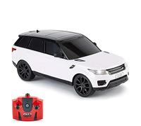 CMJ RC Range Rover Sport Coche Teledirigido Electrico, 2.4ghz. Carrera 10 Juntos - Range Rover Sport 1:24 (Blanco)